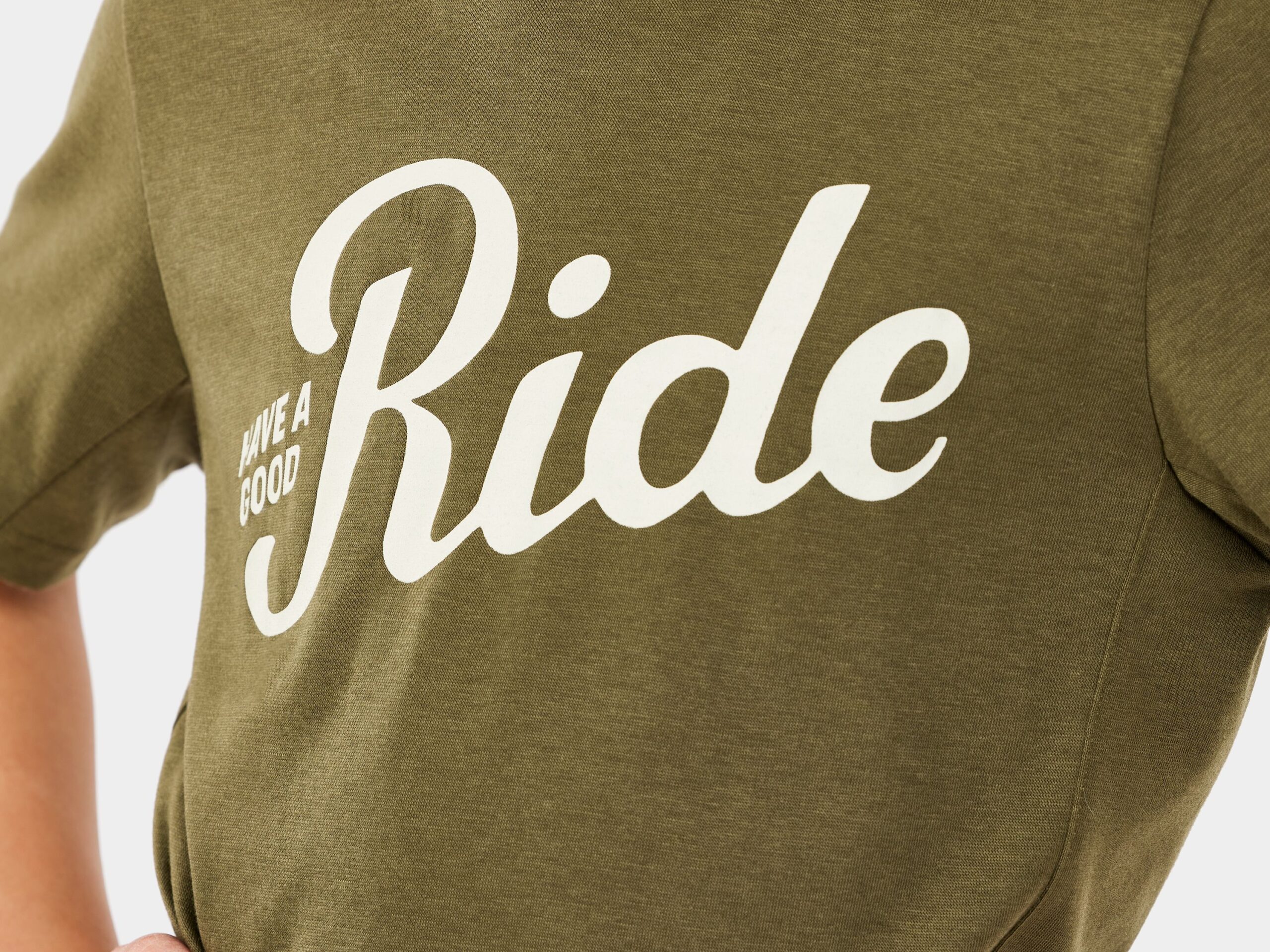 Shirt Trek Evoke Tech Tee Youth Large Black Olive - Imagen 3