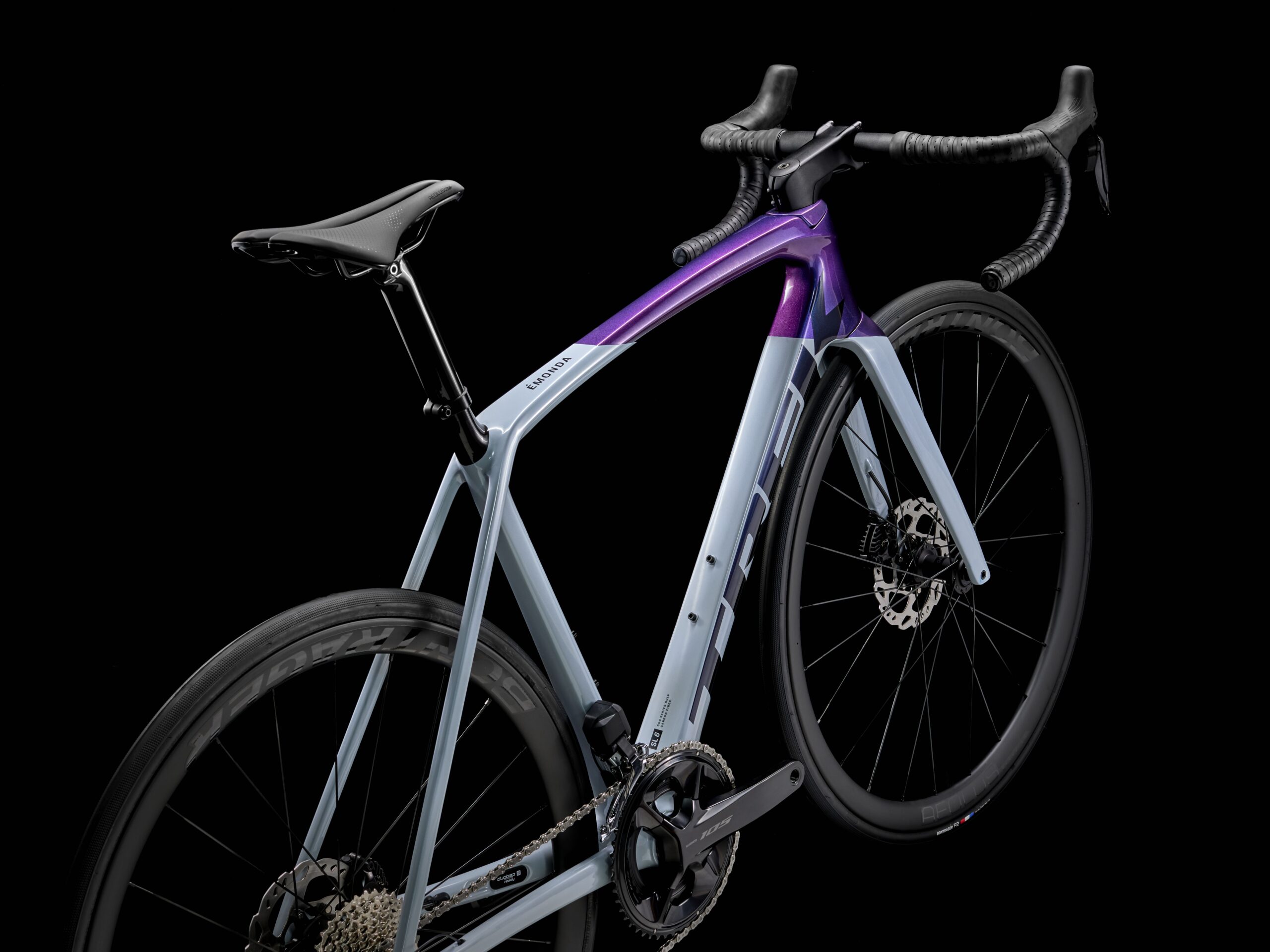 Trek Emonda SL 6 60 Plasma Pearl Grey/Purple Flip - Imagen 3