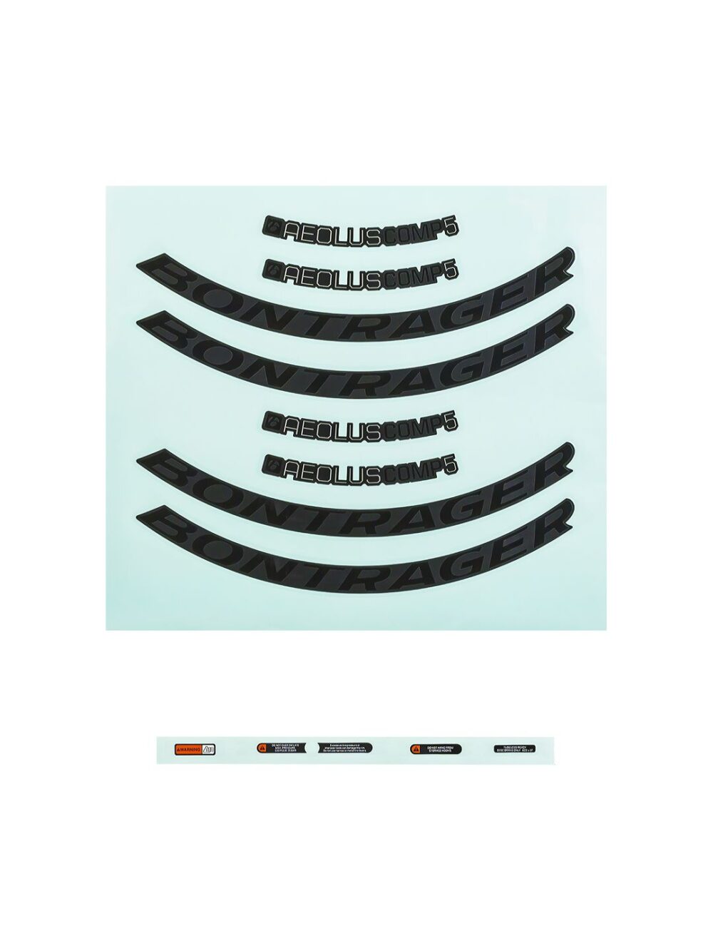 Juegos de pegatinas para llanta Bontrager Aeolus Comp Disc