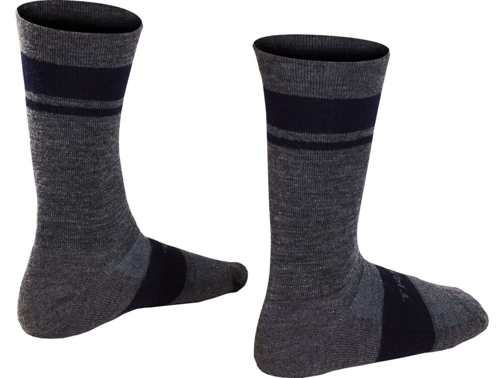 Alternative view of Calcetines Trek Race Merino Wool Padded Crew M Gris (39-41)