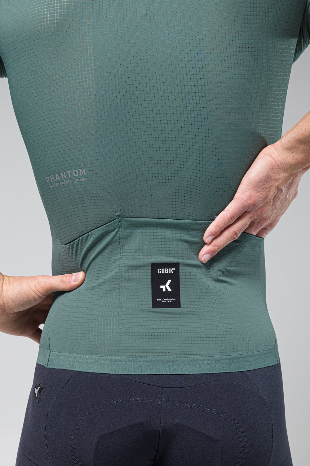 Alternative view of Maillot Manga Corta Phantom Unisex Hedge - L