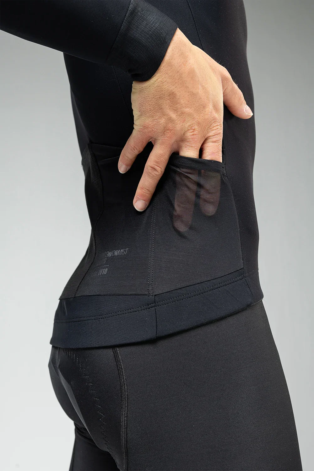 Maillot Manga Larga Pacer Solid Hombre Jasper - M - Imagen 3