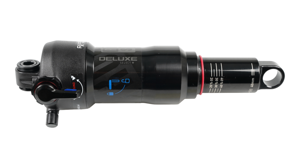 SHK MY25 ROCKSHOX, DELUXE SELECT+ RL, 190X40MM, W/ HARDWARE (SHAFT: M8x20MM, BODY: NO HARDWARE), CHISEL FS (00.4118.347.329)
