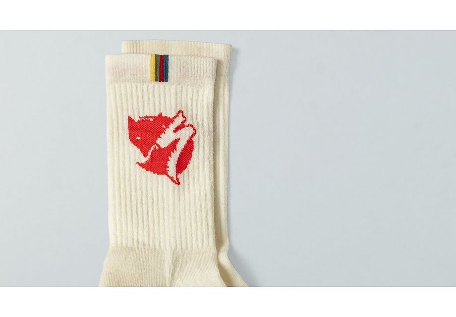 Alternative view of S/F Sock Offwht M