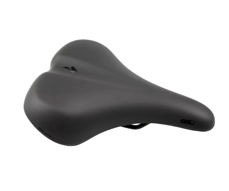 Sdl Bg Comfort Saddle, W/ Integrated Handle, Steel Rails, 200Mm Width