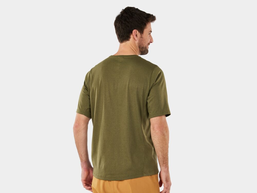 Alternative view of Shirt Trek Evoke Tech Tee Medium Black Olive
