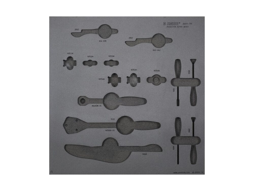 Unior Production Bench Drawer - 5 Tool Tray