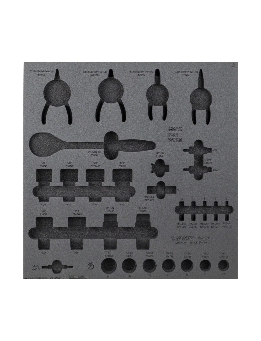 Unior Suspension Bench Drawer - 3 Tool Tray
