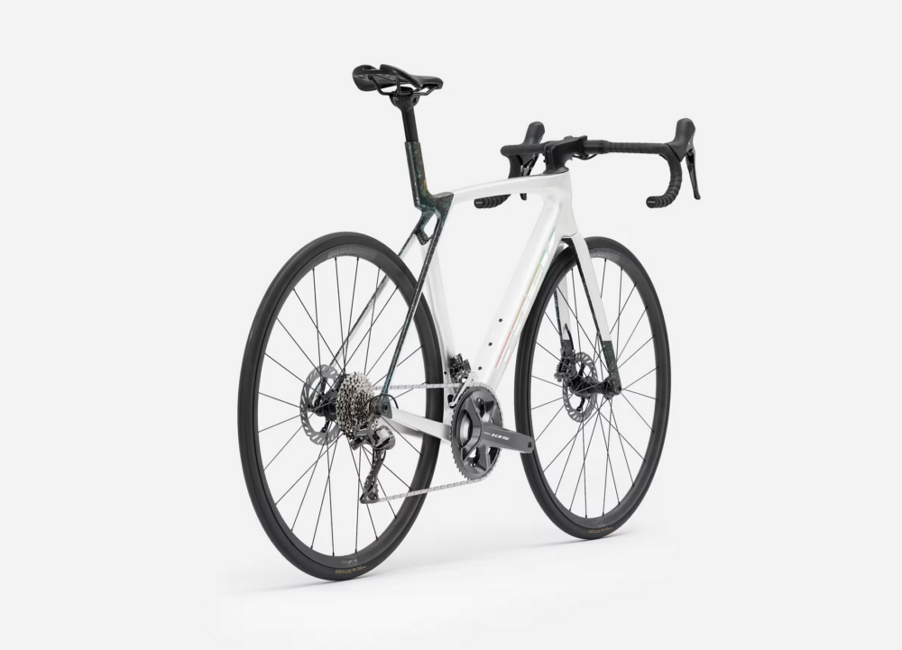 Alternative view of Trek Madone SL 5 ML Gloss Crystal White/Matte Deep Smoke GEN 8