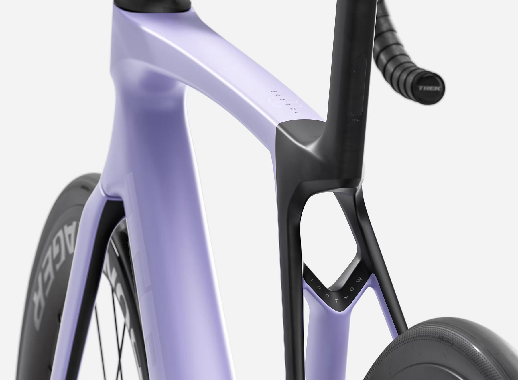 Trek Madone SL 6 ML Matte Lavender Haze/Deep Smoke GEN 8 - Imagen 3