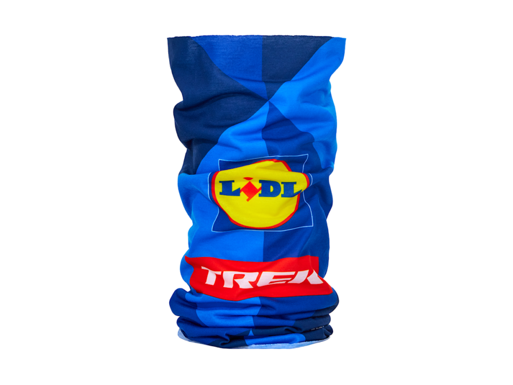 Headwear Santini Trek Team Neck Gaiter One Size Blue/Yellow