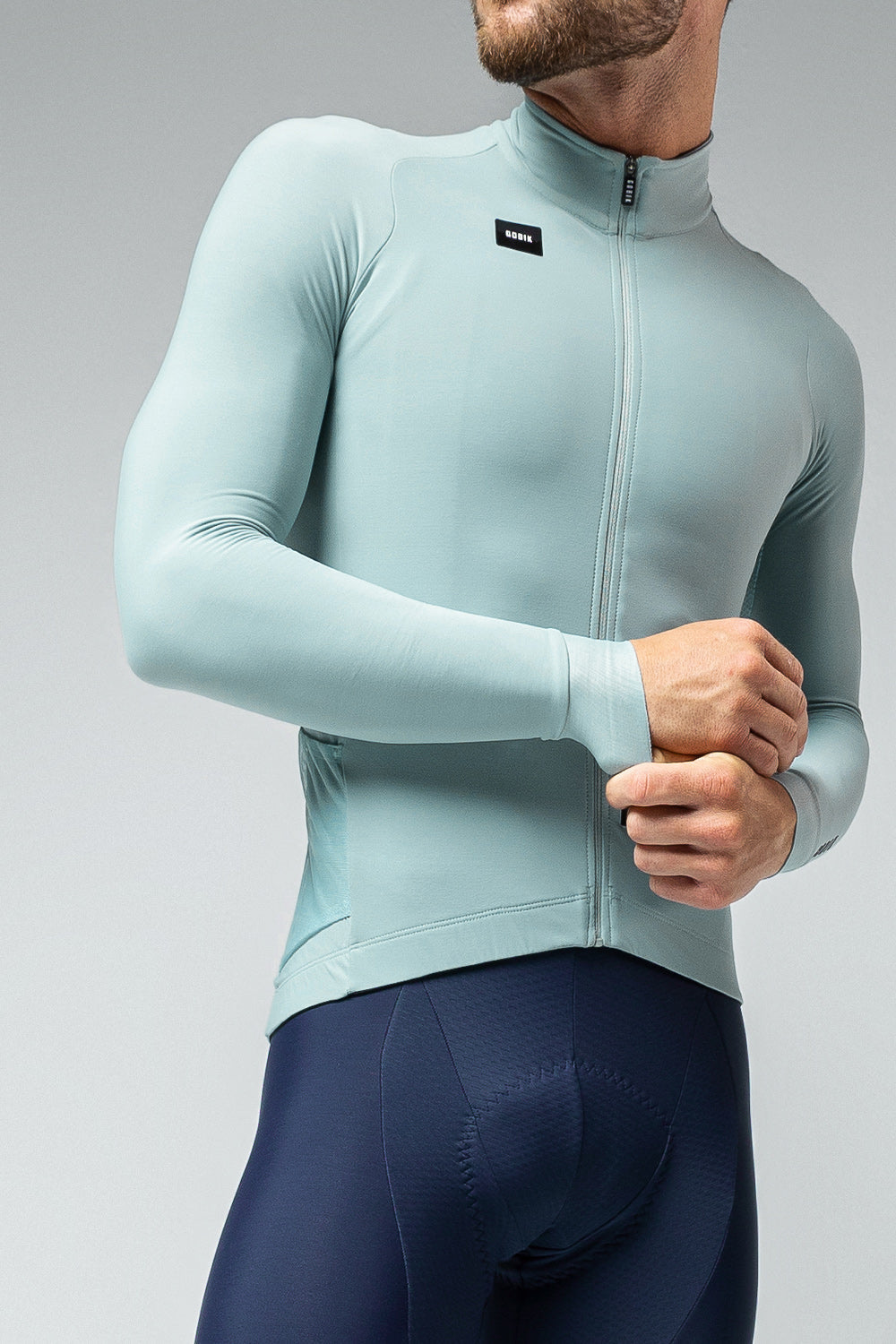 Alternative view of Maillot Manga Larga Pacer Solid Hombre Hakone L