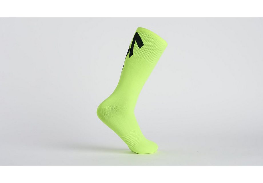 Specialized Tagged Sock Blk/Neon Yel M