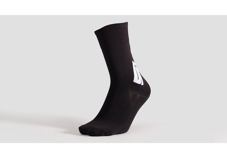 Specialized Tagged Sock Wht/Blk S