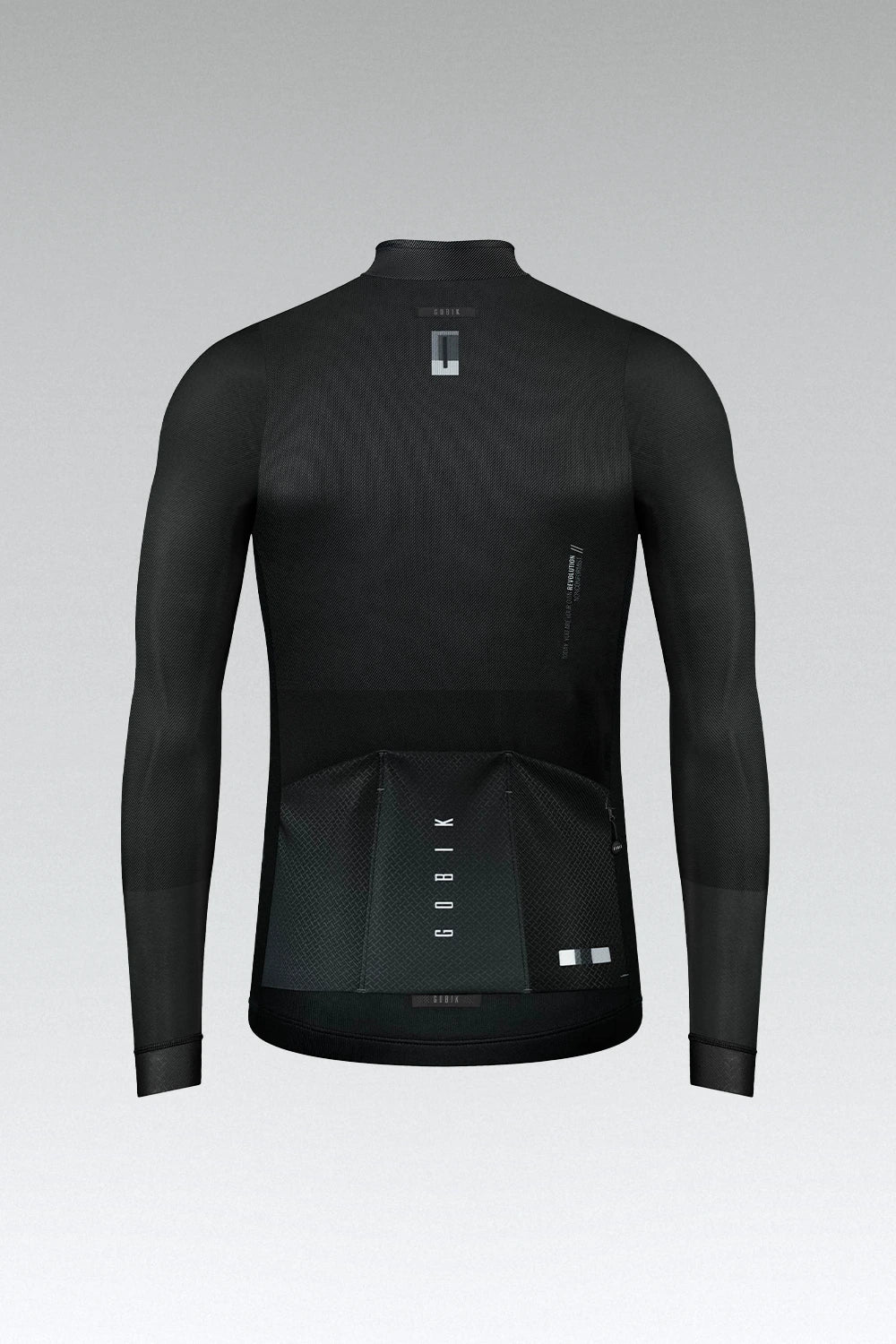 Alternative view of Maillot Manga Larga GOBIK  Supercobble Hombre Dark Coal T-S