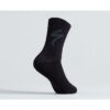 Specialized Cotton Tall Logo Sock Blk S