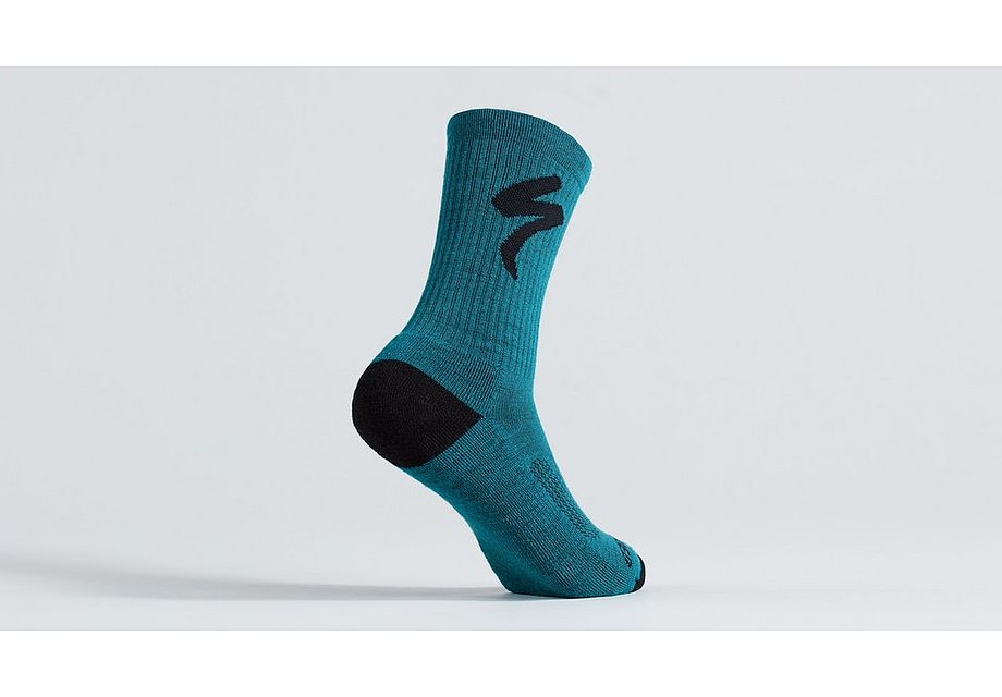 Specialized Merino Midweight Tall Logo Sock Trptl S