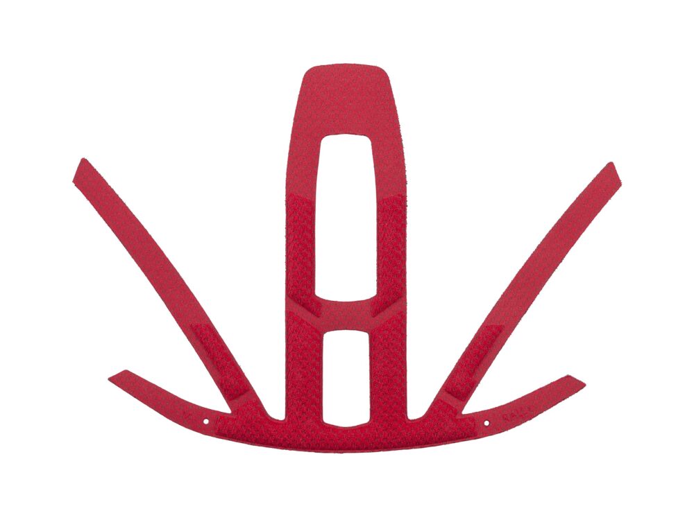 Helmet Part Bontrager Rally WaveCel Pad X-Large Red