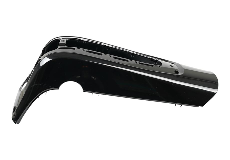 ELE COVER, VADO/COMO (GEN.1), BOTTOM MOTOR COVER - SATIN BLACK