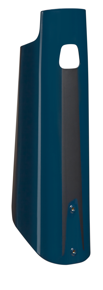 ELE COVER, VADO/COMO (GEN.1), BATTERY COVER - CAST BLUE / BLACK / LIQUID SILVER