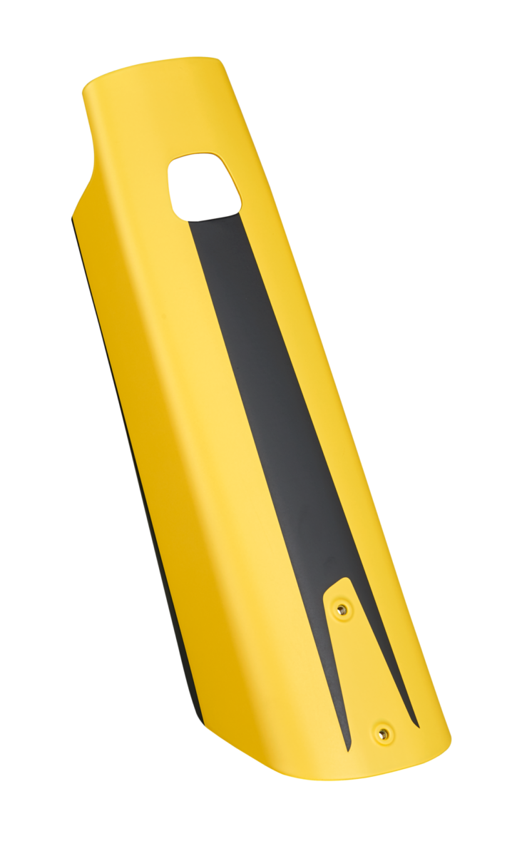 ELE COVER, VADO/COMO (GEN.1), BATTERY COVER - BRASSY YELLOW / BLACK