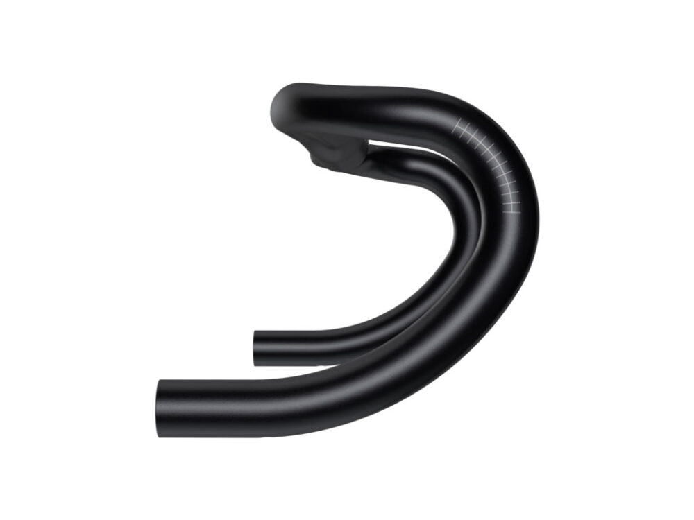 ZIPP MANILLAR S COURSE 80 ERGO 42 31.8 NEGRO / LOGO GRABADO A2 -AL6061 - Imagen 2