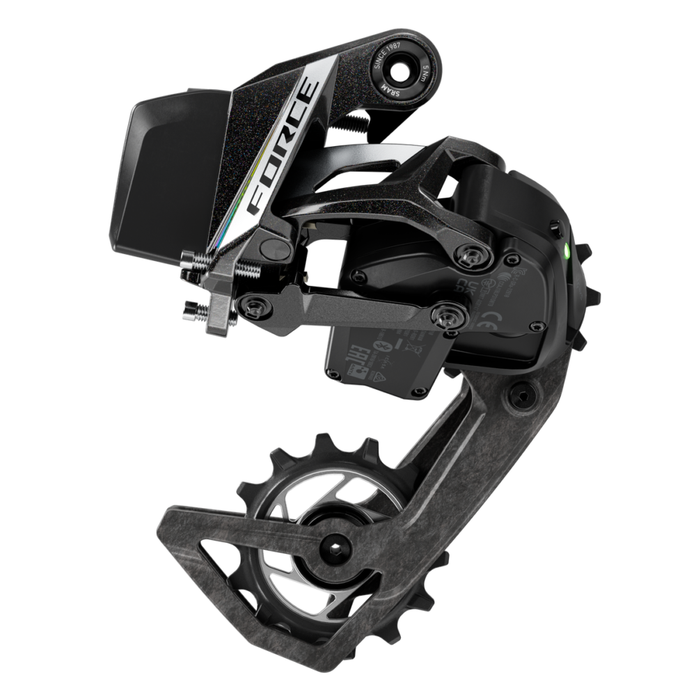 SRM CAMBIO FORCE E-TAP AXS E1 12V (MAX 36D) (BATERIA NO INCLUIDA)