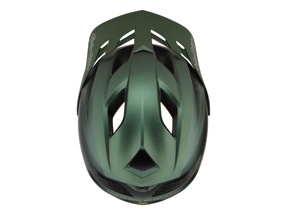 Alternative view of FLOWLINE HELMET W/MIPS ORBIT FOREST GREEN XS/S