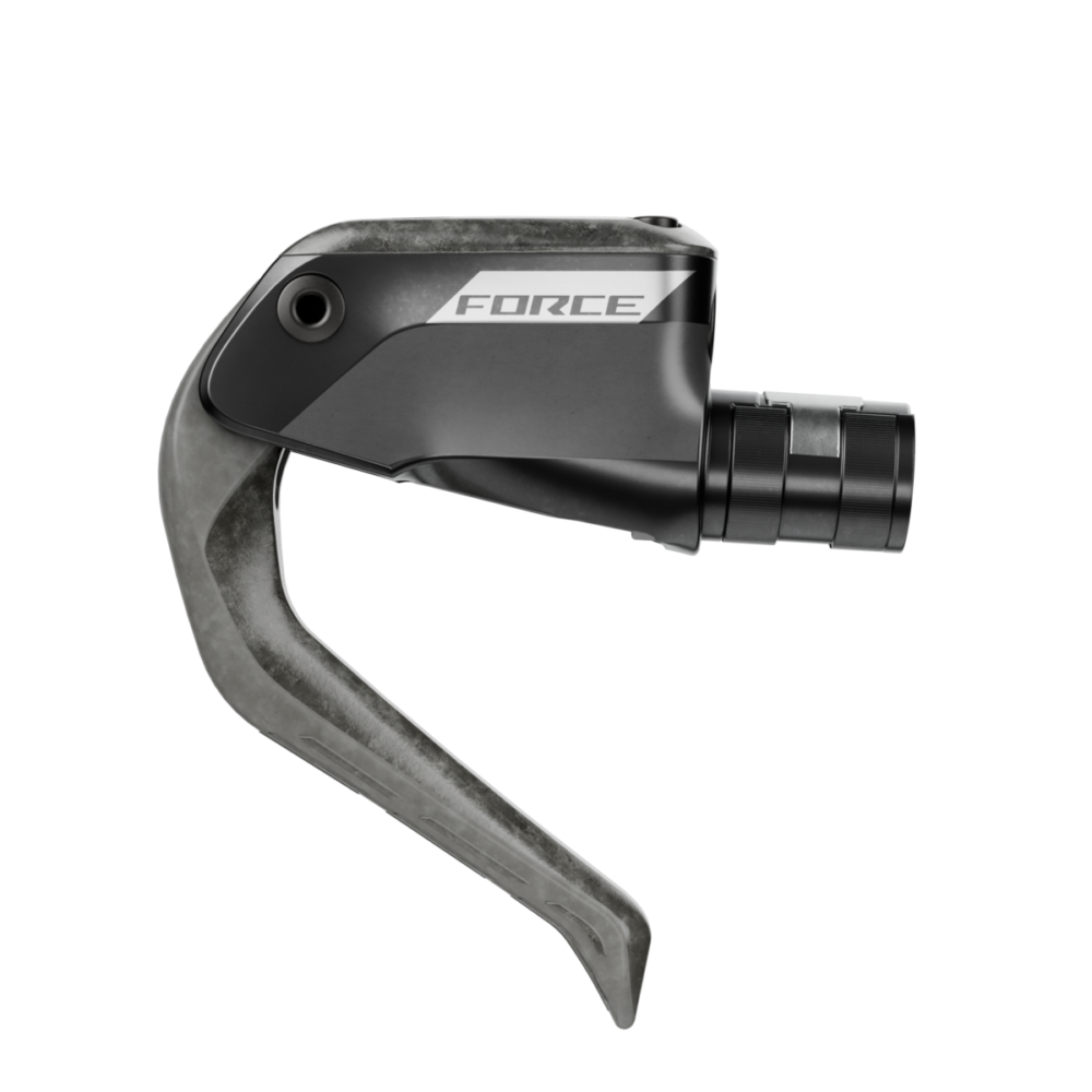 SRM MANETA FRENO FORCE E1 AERO TRASERA FM 20MM CABLE 2000MM