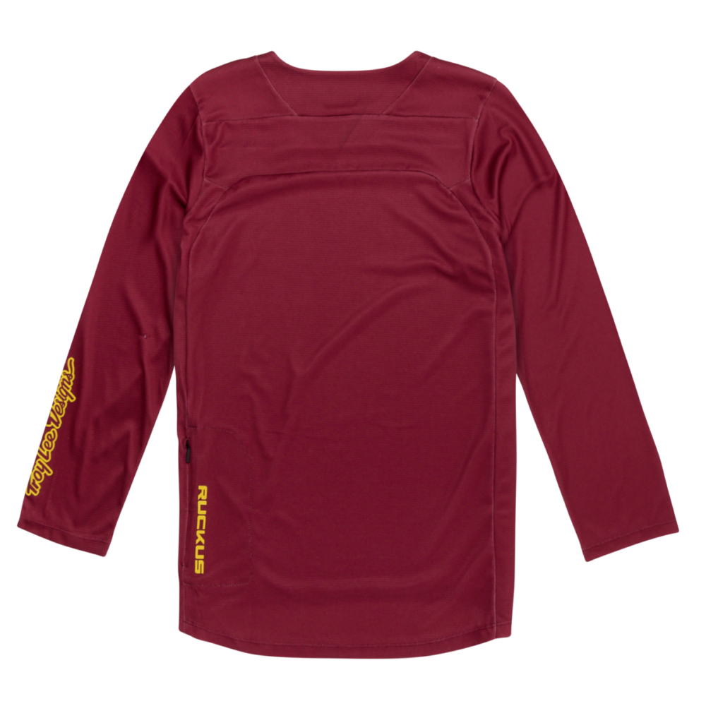 RUCKUS 3/4 JERSEY SPUN OXBLOOD