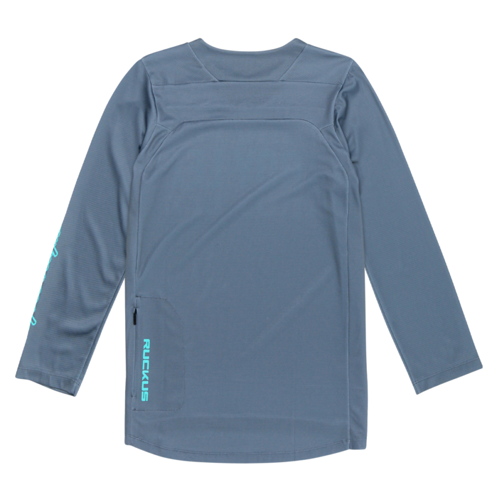 RUCKUS 3/4 JERSEY SPUN STEEL BLUE