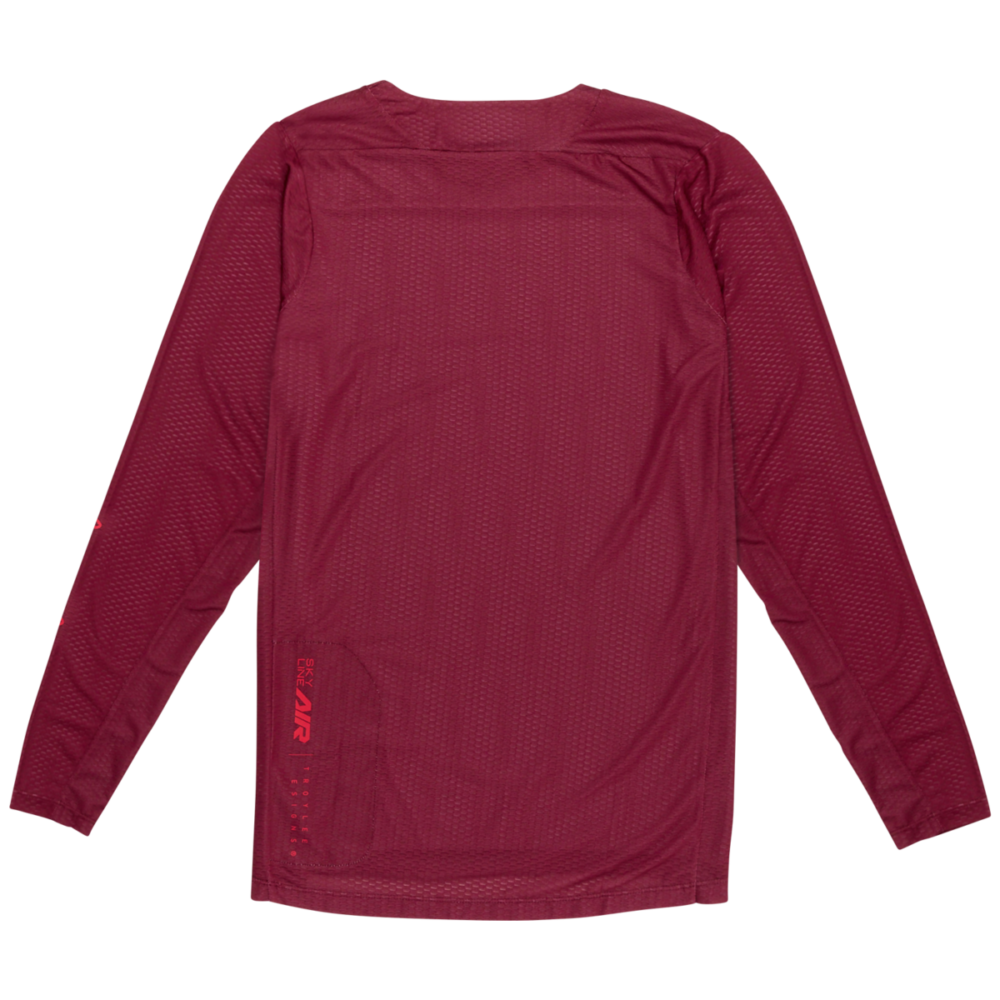 SKYLINE AIR LS JERSEY MONO OXBLOOD S