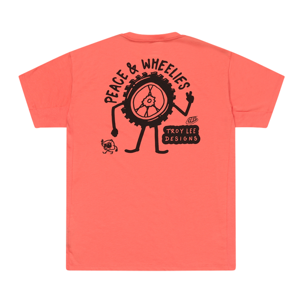 SKYLINE SHORT SLEEVE RIDE TEE P&W MELON
