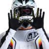 AIR GLOVE OPTIC WHITE/BLACK