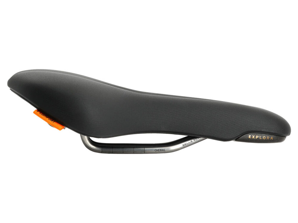 EXPLORA ROYALGEL ATHLETIC UNISEX BLACK SOFT TOUCH