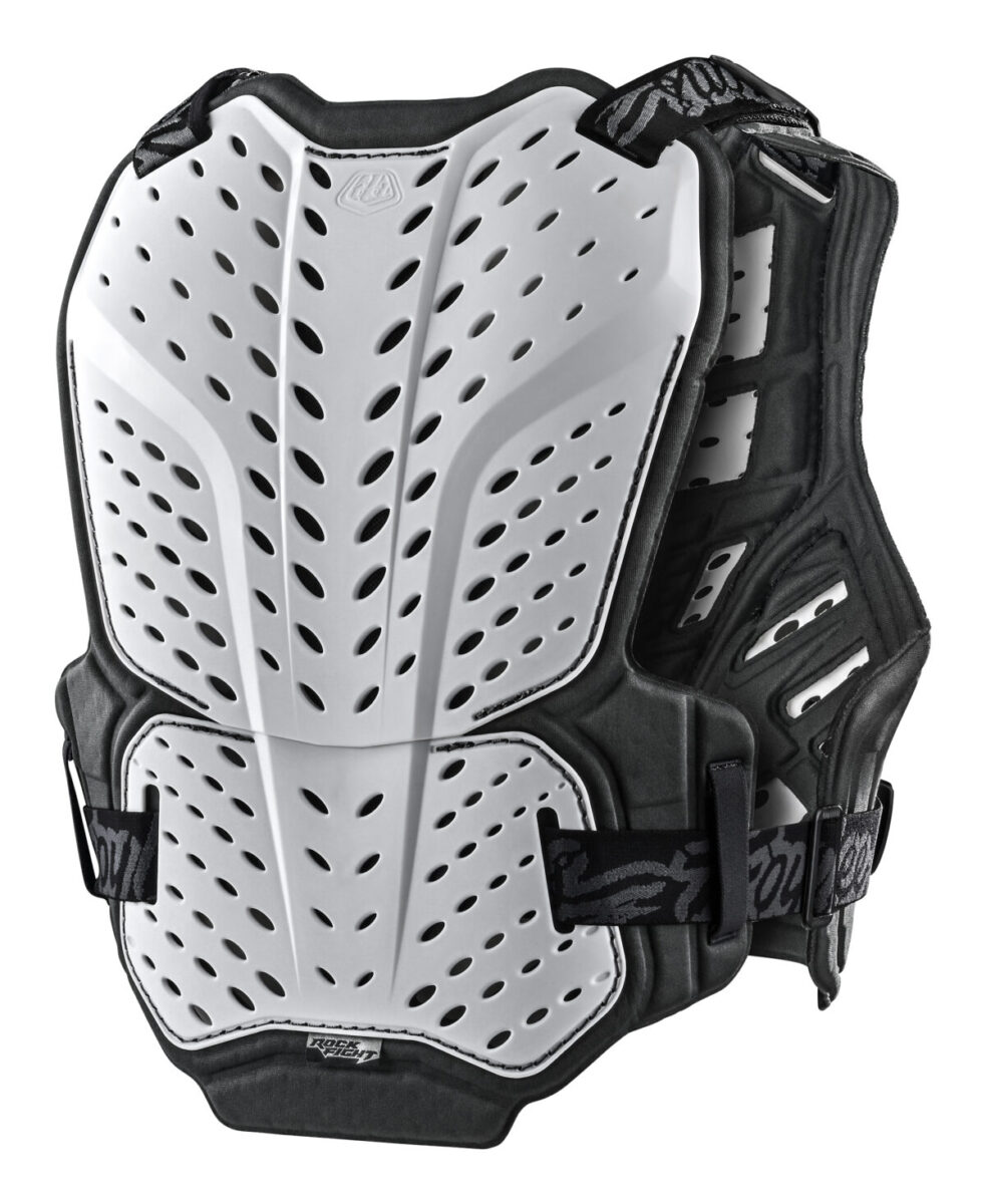 ROCKFIGHT CHEST PROTECTOR WHITE XS/S