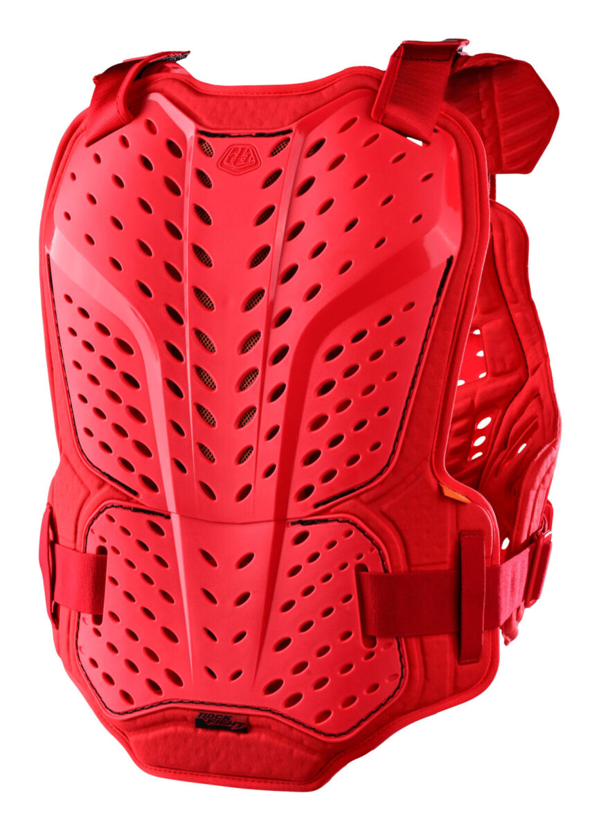 ROCKFIGHT CE CHEST PROTECTOR RED XL/2X