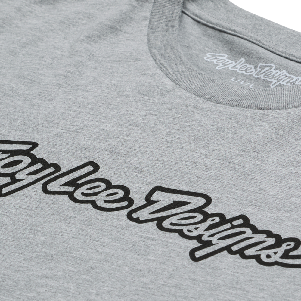 Alternative view of SHORT SLEEVE TEE SIGNATURE GRAY HEATHER