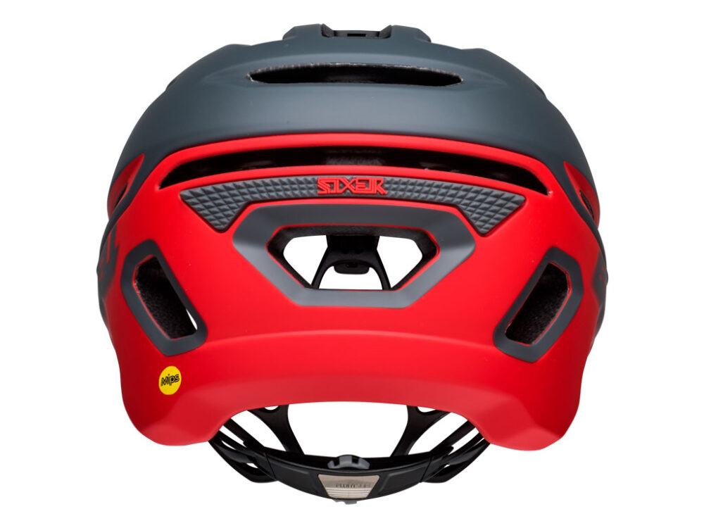 Alternative view of SIXER MIPS MATTE GREY/RED S