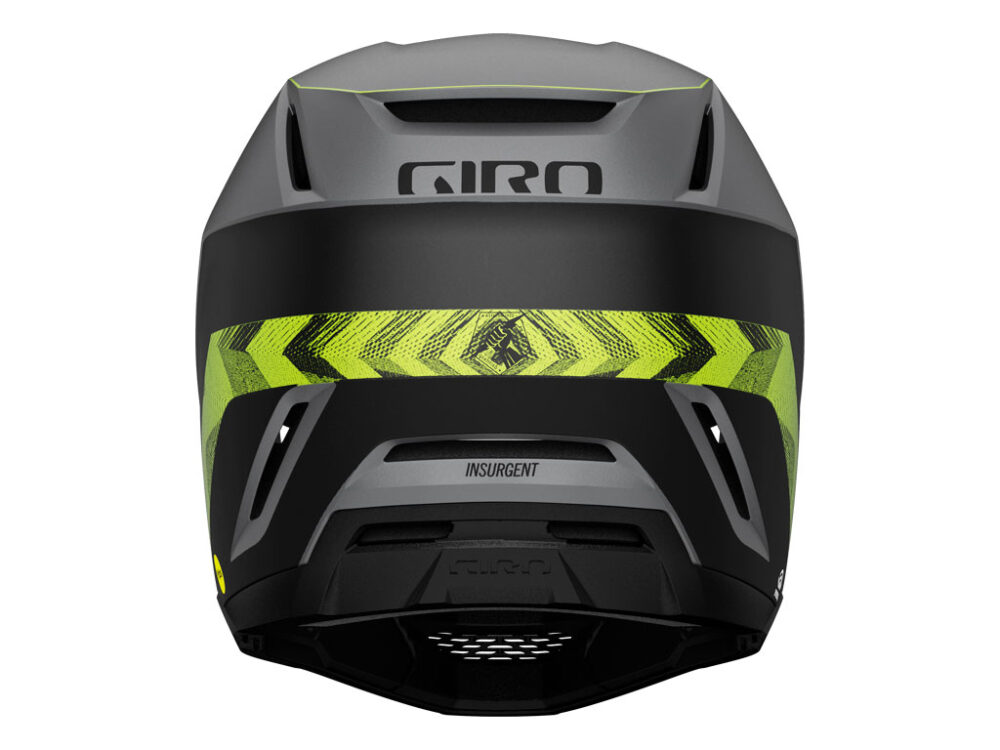 Alternative view of INSURGENT SPHERICAL MATTE BLACK/ANODIZED LIME XL/XXL