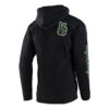 ZIP UP HOODIE PEACE OUT BLACK 2X