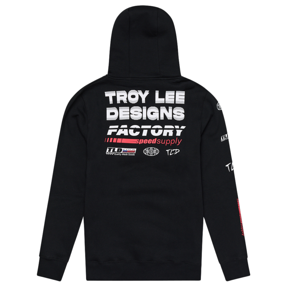 PULLOVER HOODIE FACTORY BLACK S