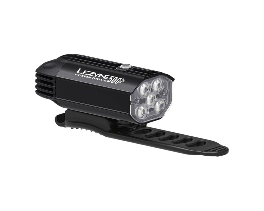 LEZYNE FUSION DRIVE 500+ FRONT SATIN BLACK