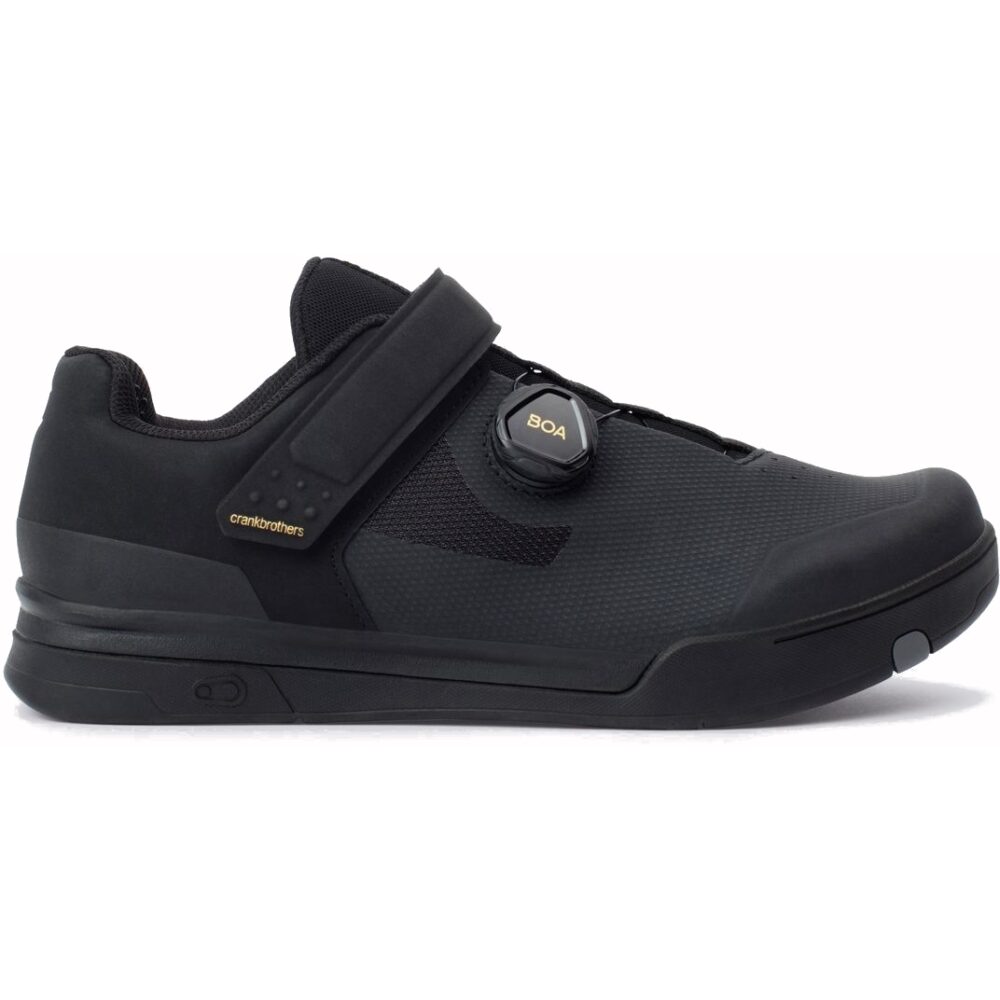Alternative view of CRANK BROTHERS SHOES STAMP BOA BLACK/GOLD - BLACK OUTSOLE 40