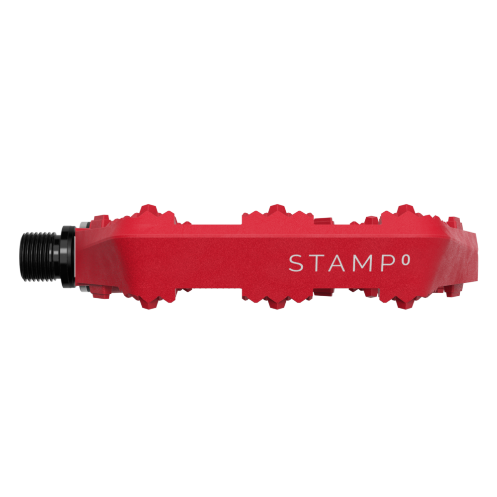 Alternative view of CRANK BROTHERS STAMP 0 LARGE BRIGHT RED