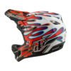 D4 COMPOSITE HELMET OVERSPRAY WHITE/RED