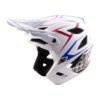 STAGE STUNT HELMET PINSTRIPE WHITE XL/2X