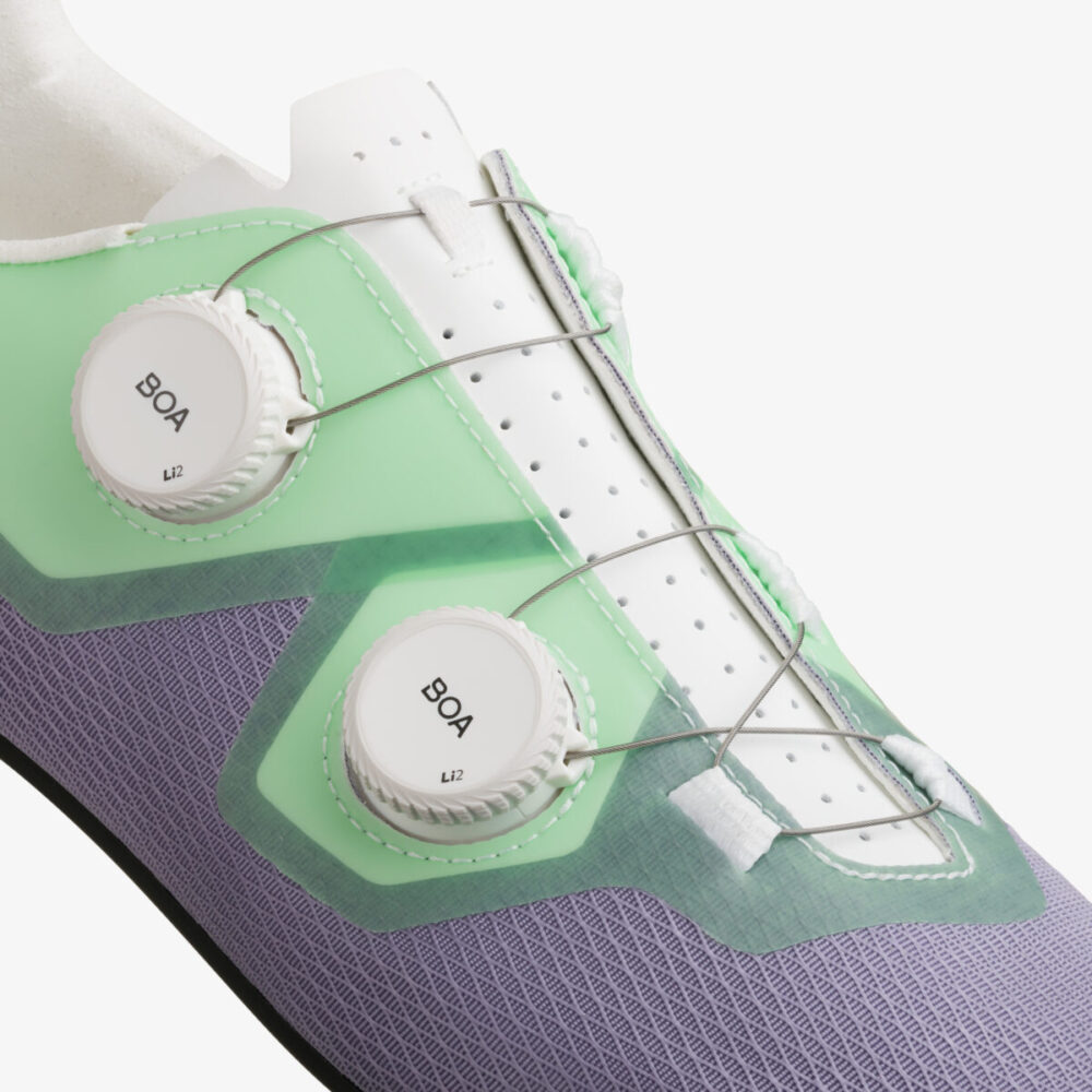 Alternative view of LYRA LAVENDER/MINT GREEN 43