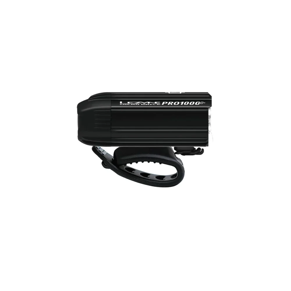LEZYNE MICRO DRIVE PRO 1000+ FRONT SATIN BLACK