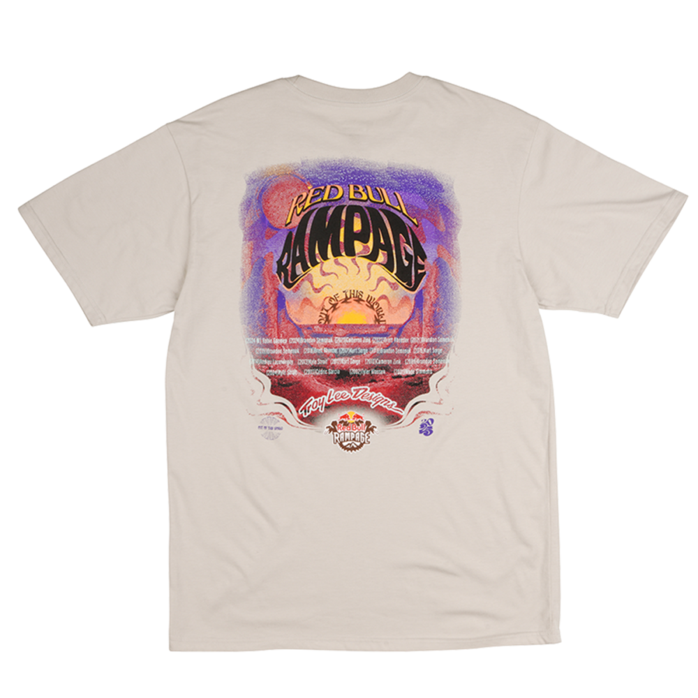 TROY LEE DESIGNS X REDBULL RAMPAGE VALLEY OF GODS SS TEE BONE 2X